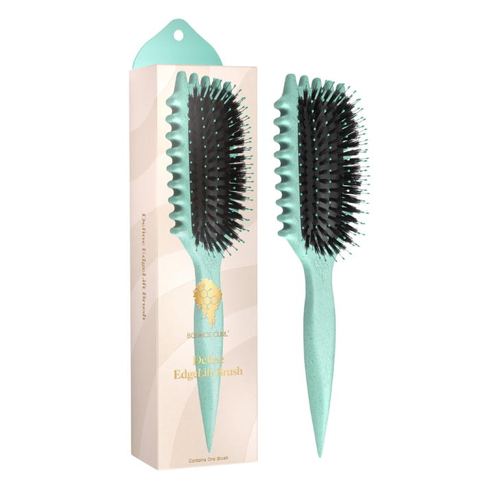 Bounce Curl Define EdgeLift Brush, Herramienta 5 en 1 para Rizos, O...
