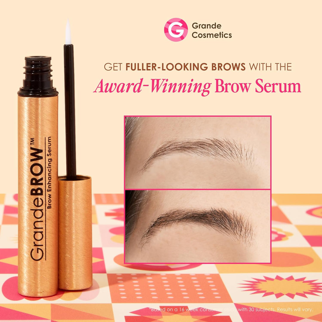Grande Cosmetics Mini línea de pestañas y cejas: GrandeLASH-MD, Gra...