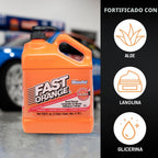 Permatex 25108 Fast Naranja Piedra Pómez Loción Limpiador de mano, 7.5 oz, 1 Galón, 128 fl oz