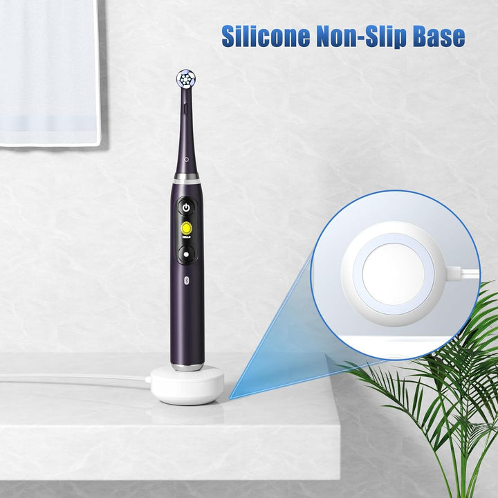 IBERLS Base de cargador compatible con Braun Oral-B iO 7 8 9 Series...