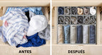Simple Houseware Organizadores Divisores de Cajón para Ropa Interior, Surtido, 7 piezas