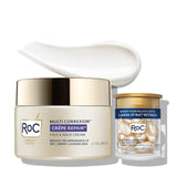 RoC Crema reparadora de arrugas antienvejecimiento diaria para cara...