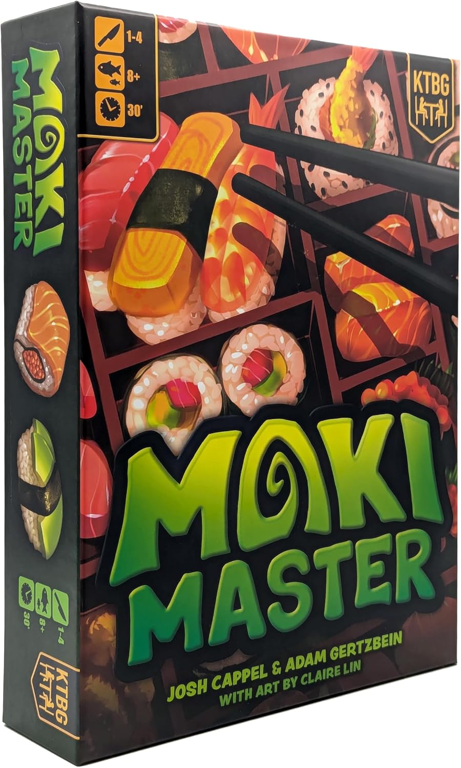 Juego de mesa Maki Master: compite como chefs de sushi en un juego