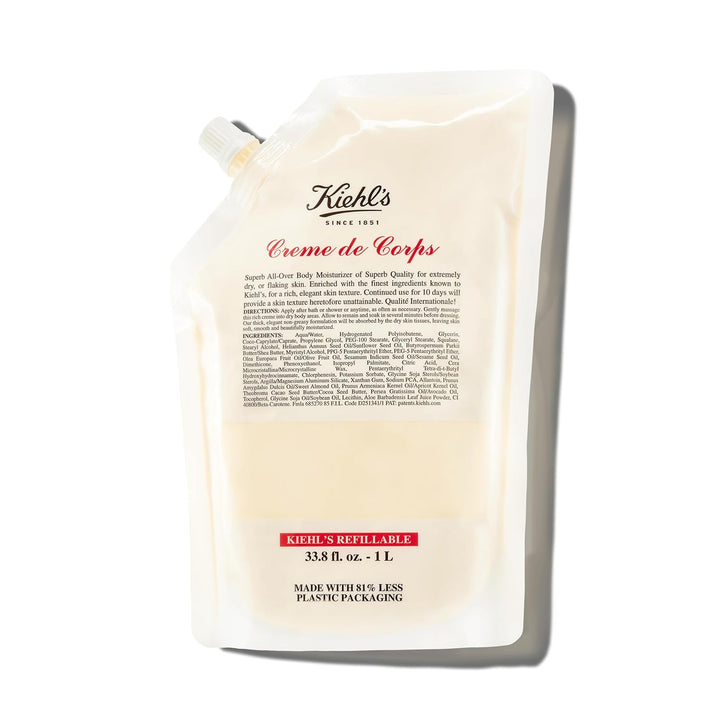 Kiehl's Creme de Corps, loción corporal rica y deliciosa, con m...