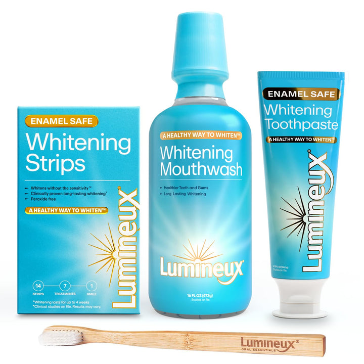 Lumineux Kit de blanqueamiento dental sin peróxido, esmalte seguro...