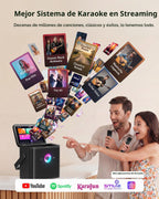 Ikarao Karaoke Machine con Lyrics Display, Professional Karaoke System