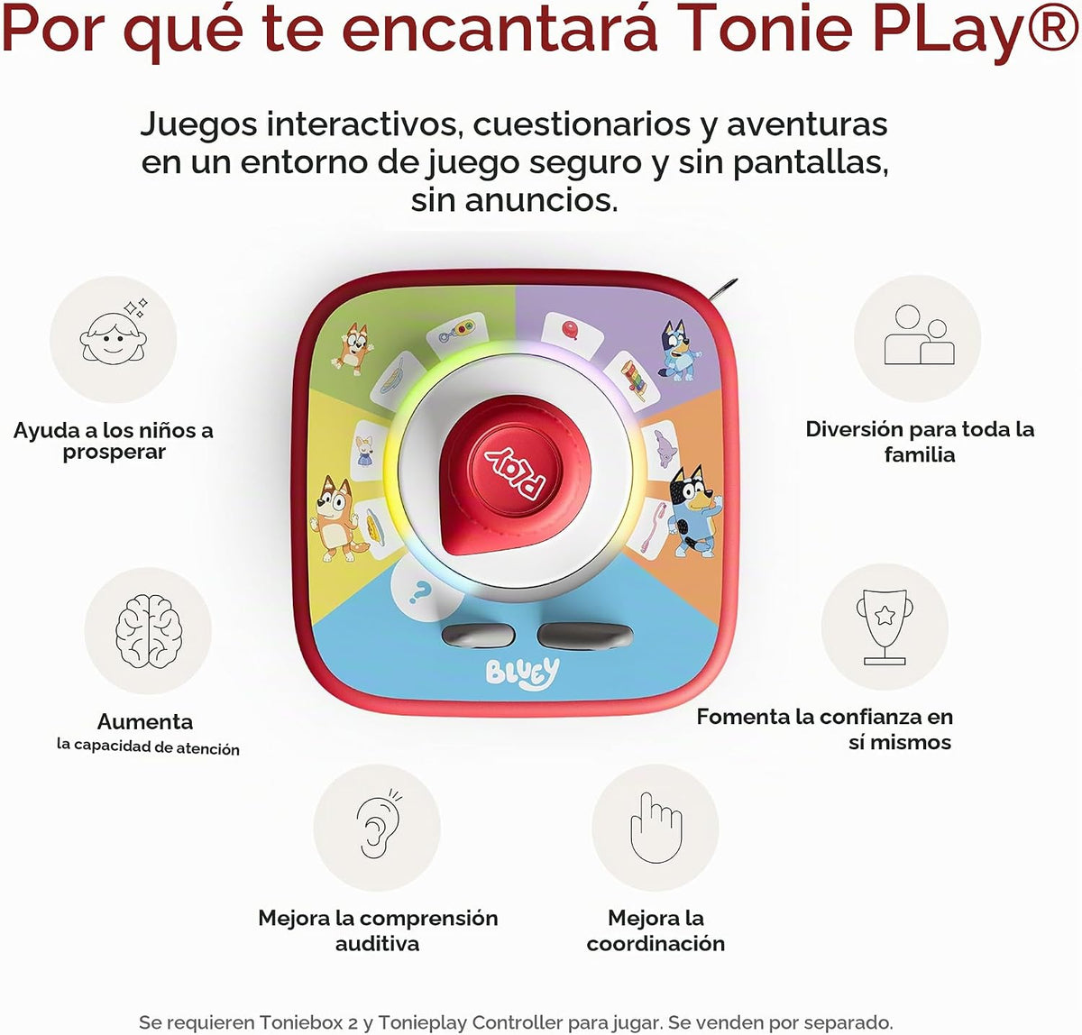 Juego Tonieplay Bluey [Requiere Toniebox 2 y controlador]