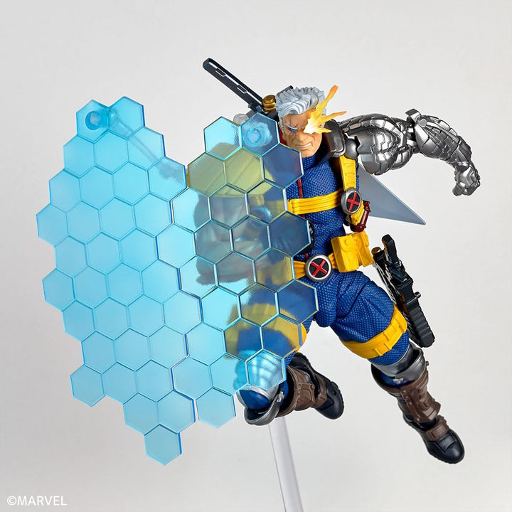 Kaiyodo Revoltech Amazing Yamaguchi X-Men Cable versión 1.5, altura...