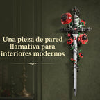 Juego de bloques de construcción de espada gótica para adultos, arte de