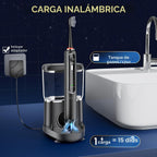 Cepillo de dientes eléctrico con hilo dental combinado, cepillo de dientes