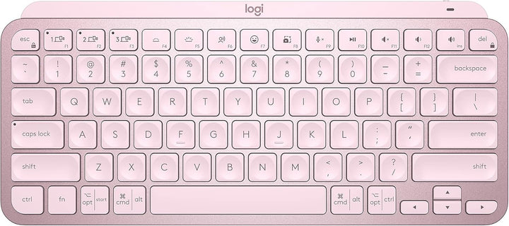 Logitech MX Keys Mini - Teclado minimalista, inalámbrico, iluminado...