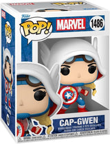 Funko Pop Marvel Spider-Gwen - Cap-Gwen - Marvel Comics -