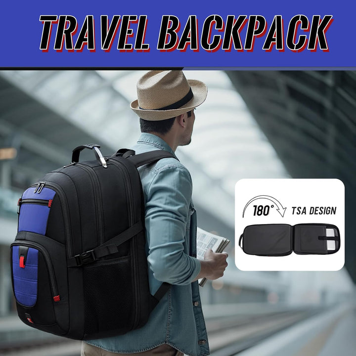 JARWAM Mochila extra grande para laptop con garantía de por vida, b...