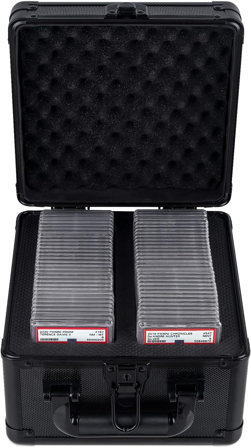 Caja de almacenamiento de tarjetas graduadas estuche de