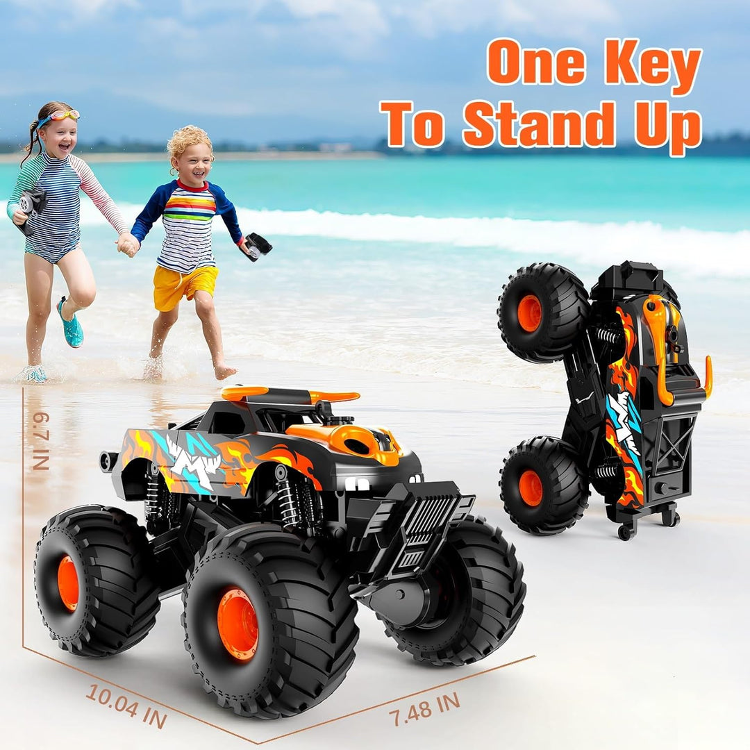 Gampop Camión Monstruo de Control Remoto, Coches RC para Niños, 4WD...