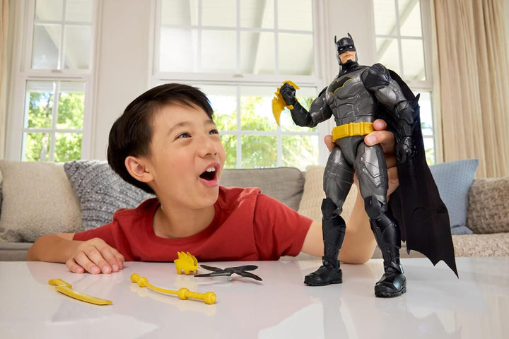 Mattel DC - Figura de acción de Batman Crime Crusher de 12 pulgadas...