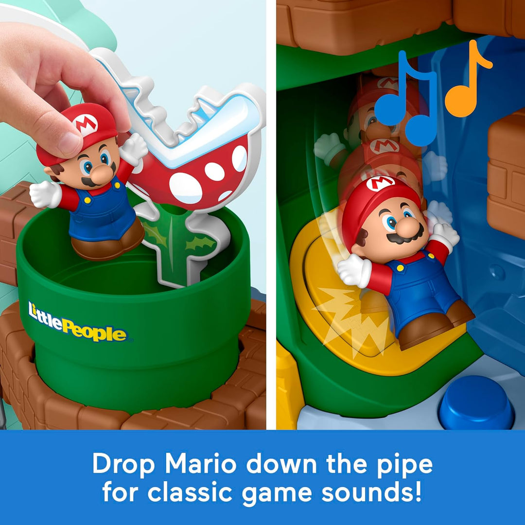 Fisher-Price Little People Toddler Toy My Mario Adventure