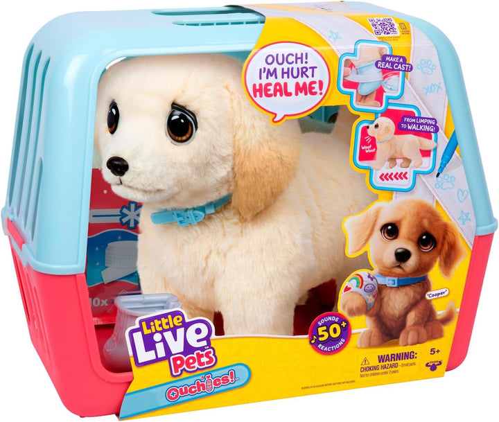 Little Live Pets Ouchies Cooper The Retriever Puppy, más de 50 soni...