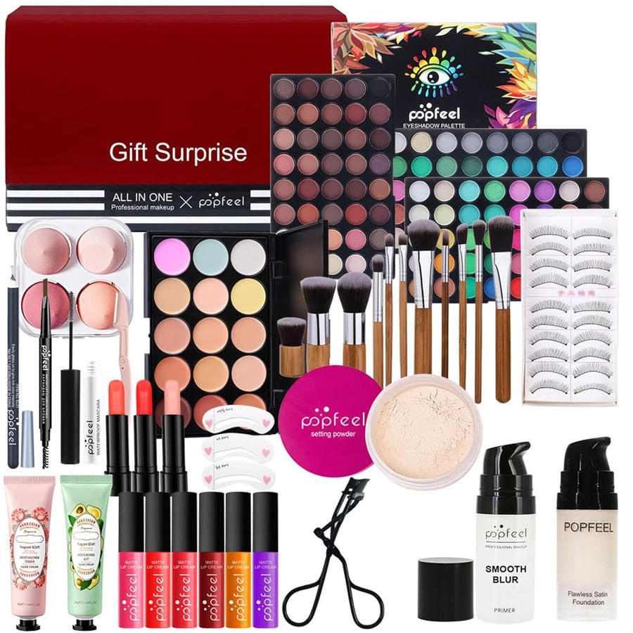 Pure Vie Juego de maquillaje sorpresa todo en uno para regalo navid...