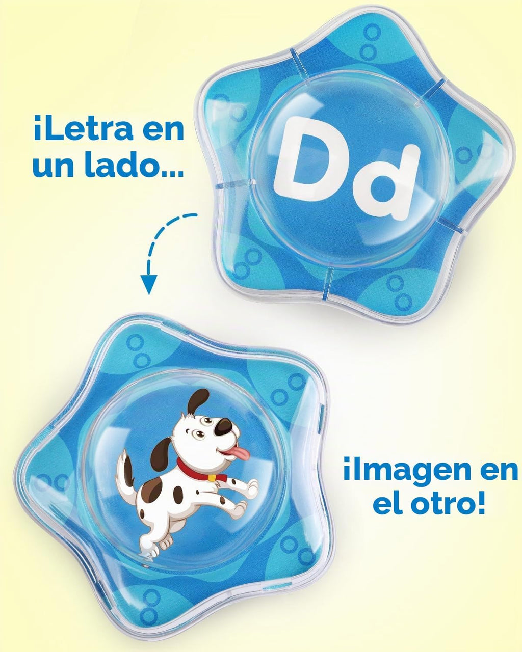 Coogam Juguetes flotantes de baño con estrella de mar, juego de 26 letras del alfabeto para bañera, juguete educativo Montessori para piscina de agua, actividades de aprendizaje, juguete de ducha