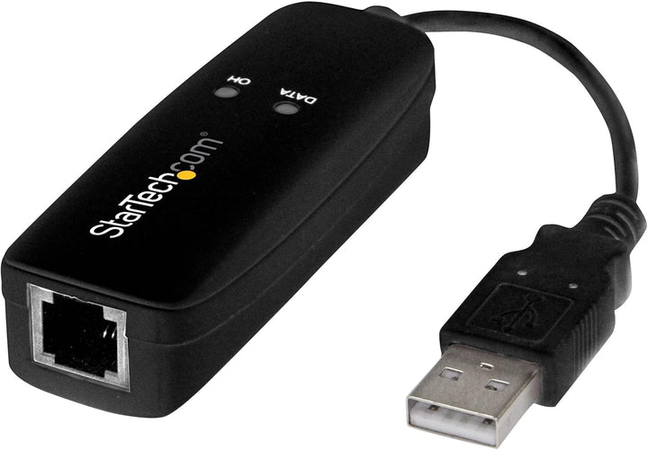 StarTechcom Módem de fax y acceso telefónico USB de 56K -