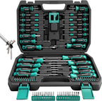 Juego de destornilladores de precisión de 90 piezas, juego de destornilladores pequeños de acero aleado S2, juegos de destornilladores Torx con caja de herramientas resistente, incluye kit de herramientas Phillips Torx ranurado