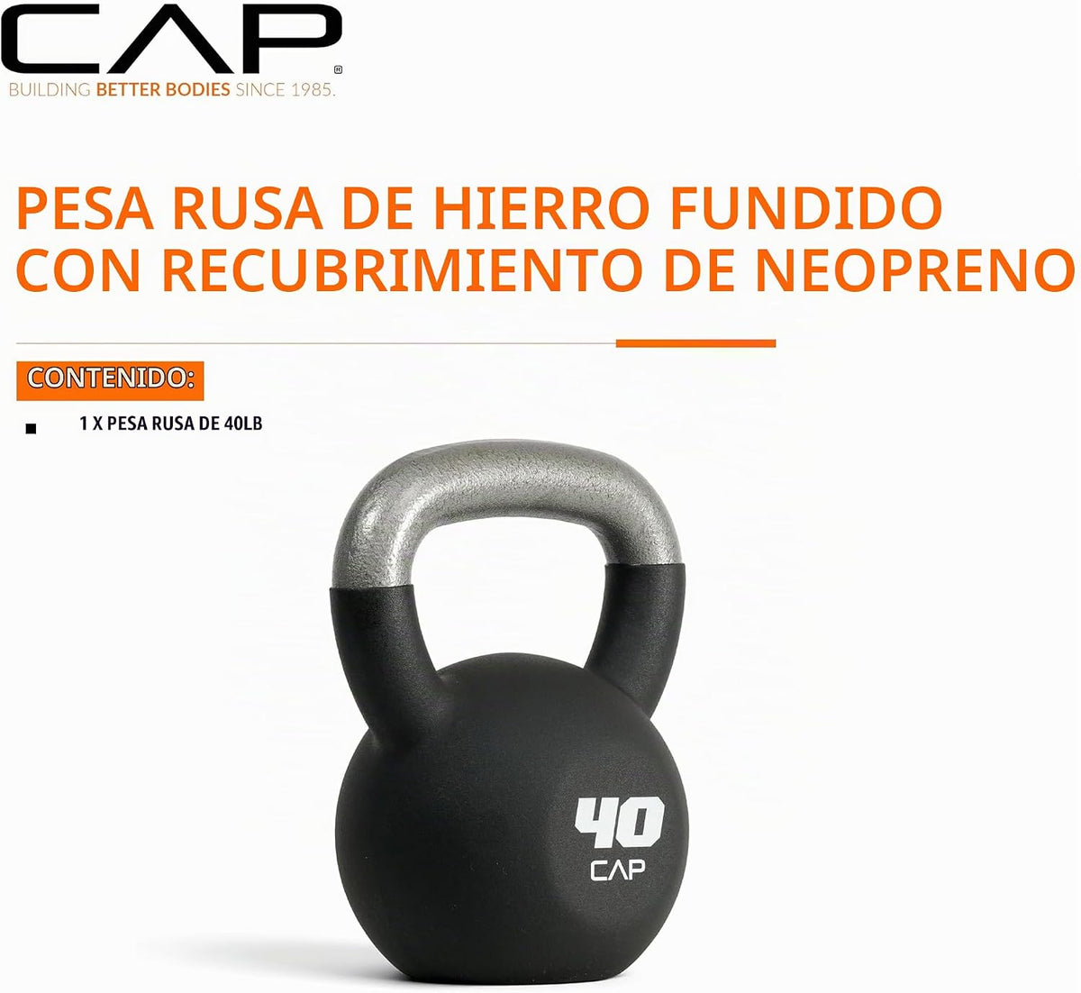 CAP Neoprene Coated Kettlebells - Varios tamaños