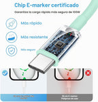 Cargador de carga rápida para iPhone 17, 16, 15, paquete de 3+3 cargadores tipo C, con cable extralargo de 10 pies para iPhone Air/17/17 Plus/17 Pro/17 Pro Max/16/16 Plus/16 Pro/16 Pro Max/15 Pro Max
