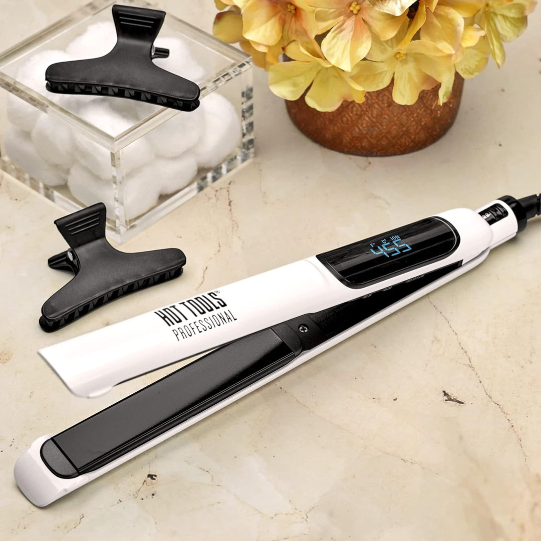 Hot Tools Pro Artist Nano - Plancha de pelo de cerámica | Para cabe...