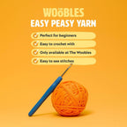 Kit de Crochet Woobles para Principiantes (Fred Dinosaur)