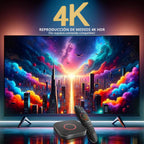 Cadena de televisión RAXXIO MAG544w3 - Dispositivo de transmisión de TV 4K HDR con chipset Amlogic S905Y4, 1GB DDR4 RAM, 4GB de memoria flash, Dolby Digital Plus, Linux 4.9, WiFi de doble banda, USB