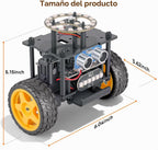 Kit de coche robot inteligente, robótica para niños de 8 a 12 años