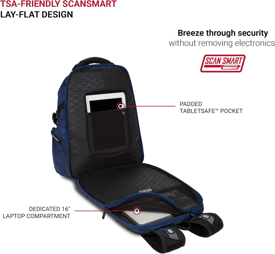 SwissGear Endure ScanSmart \u2013 Mochila para laptop con tecnologí...