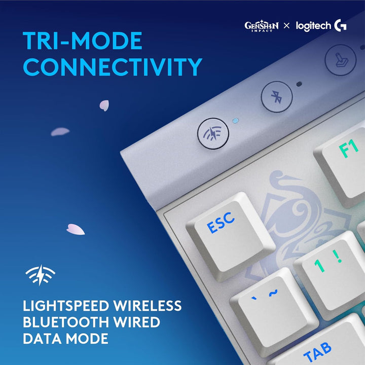 Logitech G515 Teclado inalámbrico para juegos TKL, perfil bajo, edi...