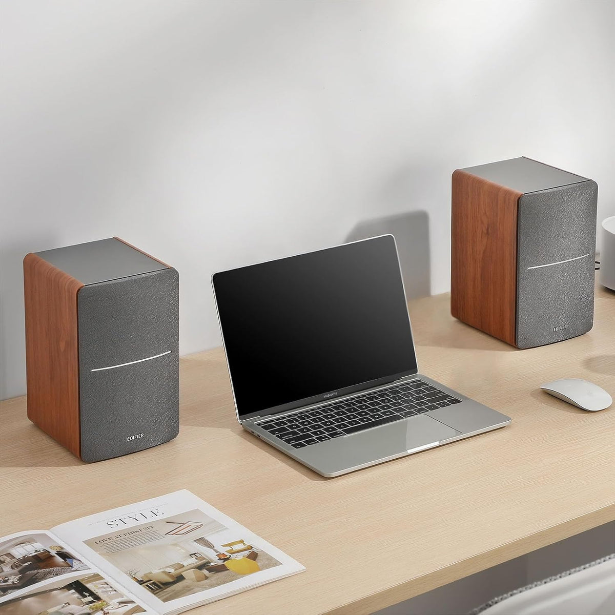 Altavoces de estante eléctricos Edifier R1280T, monitores de campo cercano 2.0 activo, altavoz monitor de estudio 42 vatios RMS