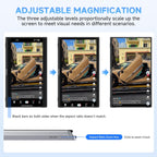 Monitor portátil inalámbrico, extensor de pantalla portátil de 15.6 pulgadas, 1080P, lanzamiento inalámbrico y rotación automática, monitor dual para portátil/Mac/Switch/teléfono/PC