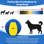 Happypaw 3.0 2026 - Pelota de pastor para perros de 18 pulgadas, resistencia mejorada a la masticación y material resistente, equipo de agilidad de juguete para perros para pastores australianos