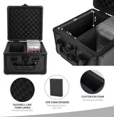 Caja de almacenamiento de tarjetas graduadas estuche de