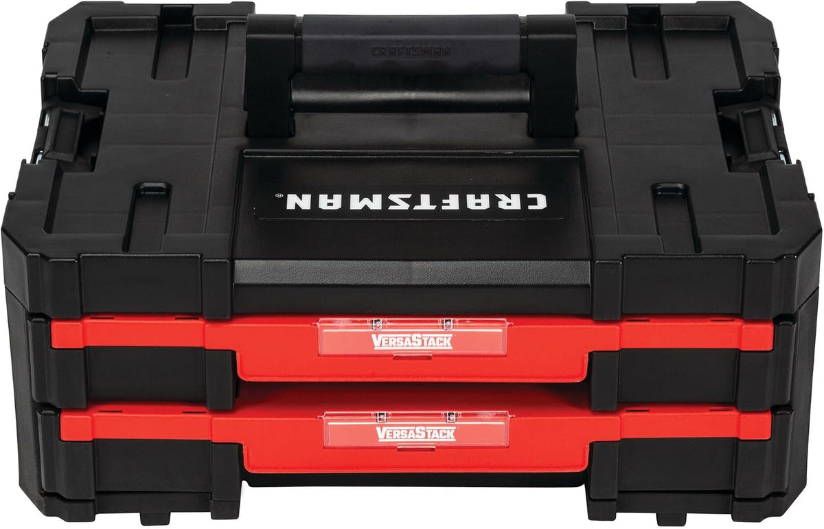 CRAFTSMAN Caja de herramientas de plástico con cajones, organizador y almacenamiento (CMST17804)