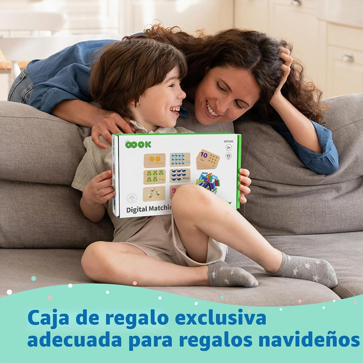 TOOKYLAND Tabla de Clavos Juguetes para Niños Pequeños, Juguetes de...