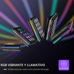 Macroteclado fifine D6 RGB con 15 botones programables para múltiples