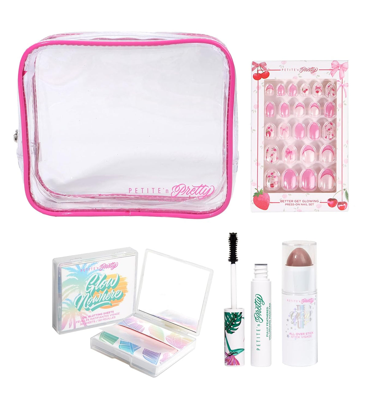 Petite 'n Pretty Better Get Glowing - Juego de maquillaje segur...
