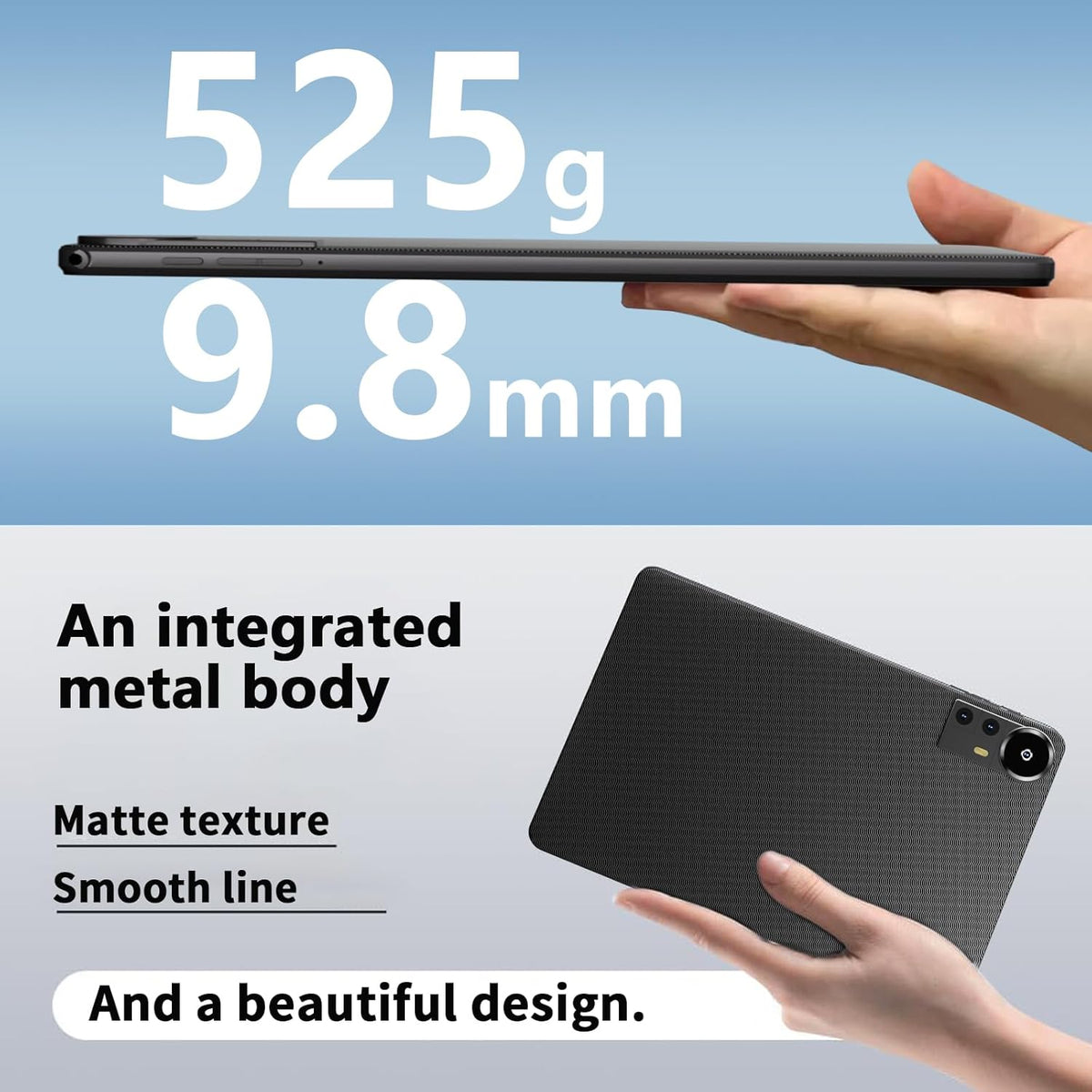 Tablet Android 15 de 10 pulgadas, 20 GB de RAM, 128 GB ROM 2 TB exp...