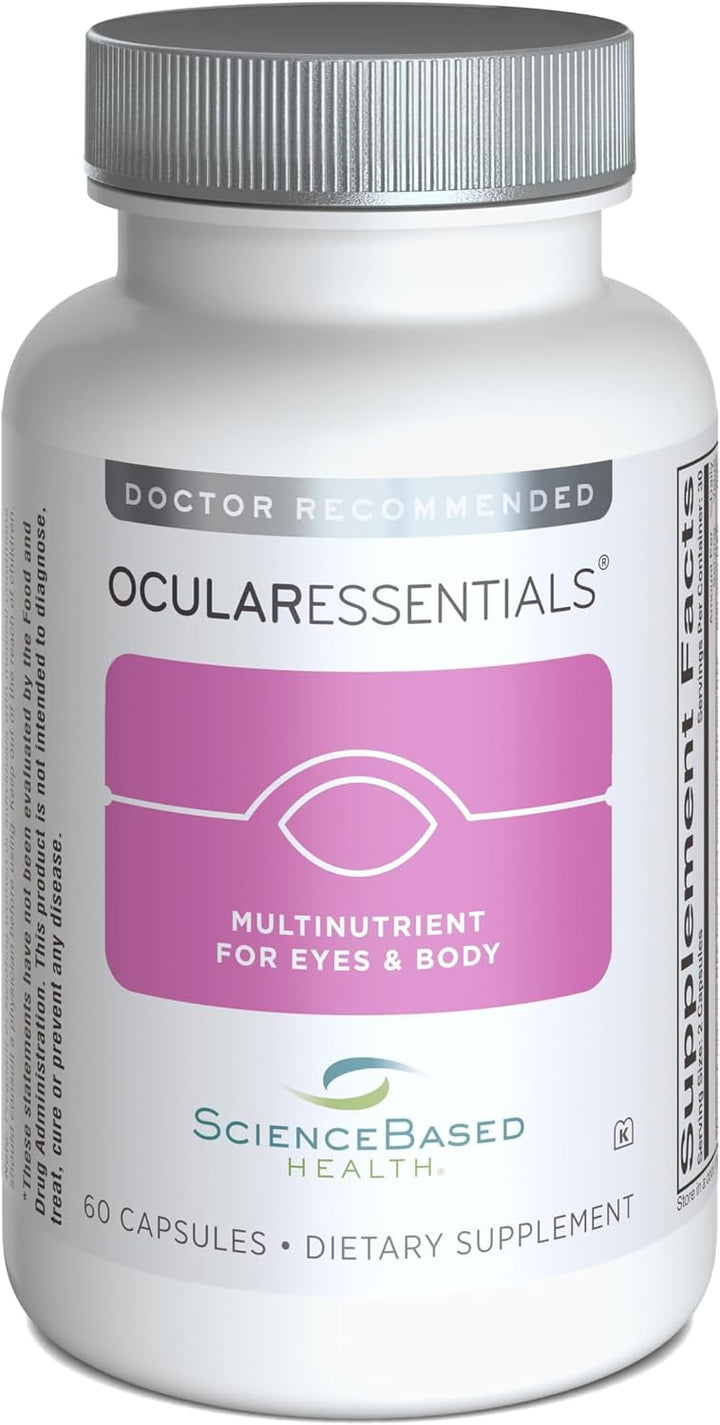ScienceBased Health OcularEssentials - Multivitamínico diario con a...