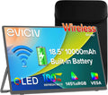EVICIV Monitor portátil inalámbrico con batería de 10000 mAh, 18.5...