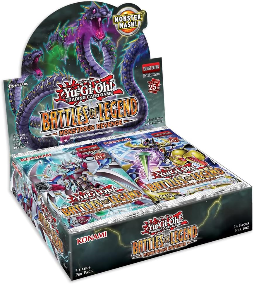 Konami Yu-Gi-Oh! Batallas de leyenda: venganza monstruosa