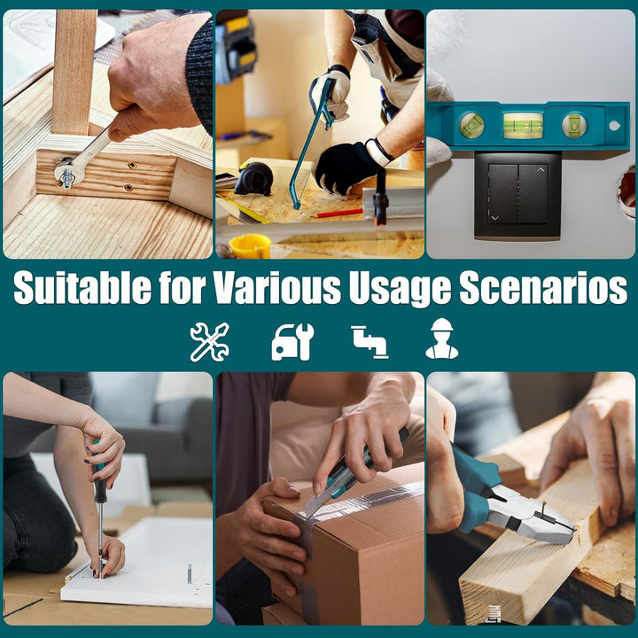 Sundpey Home Tool Kit 257-PCs - Juego de herramientas de reparación...