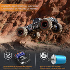 HAIBOXING Coches RC sin escobillas a escala 1/12 903A, 4X4 todoterreno Monster Truck con control remoto rápido de 55 KM/H de velocidad máxima, vehículos RC RTR de grado aficionado todo terreno para