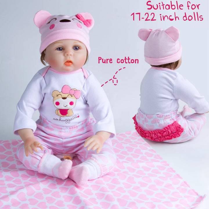 PEDOLLTREE Reborn - Ropa para muñecas bebé, conjunto de accesorios...