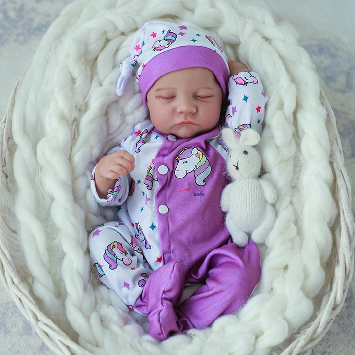 WOOROY Muñecas realistas de bebé Reborn de 18 pulgadas, muñeca real...
